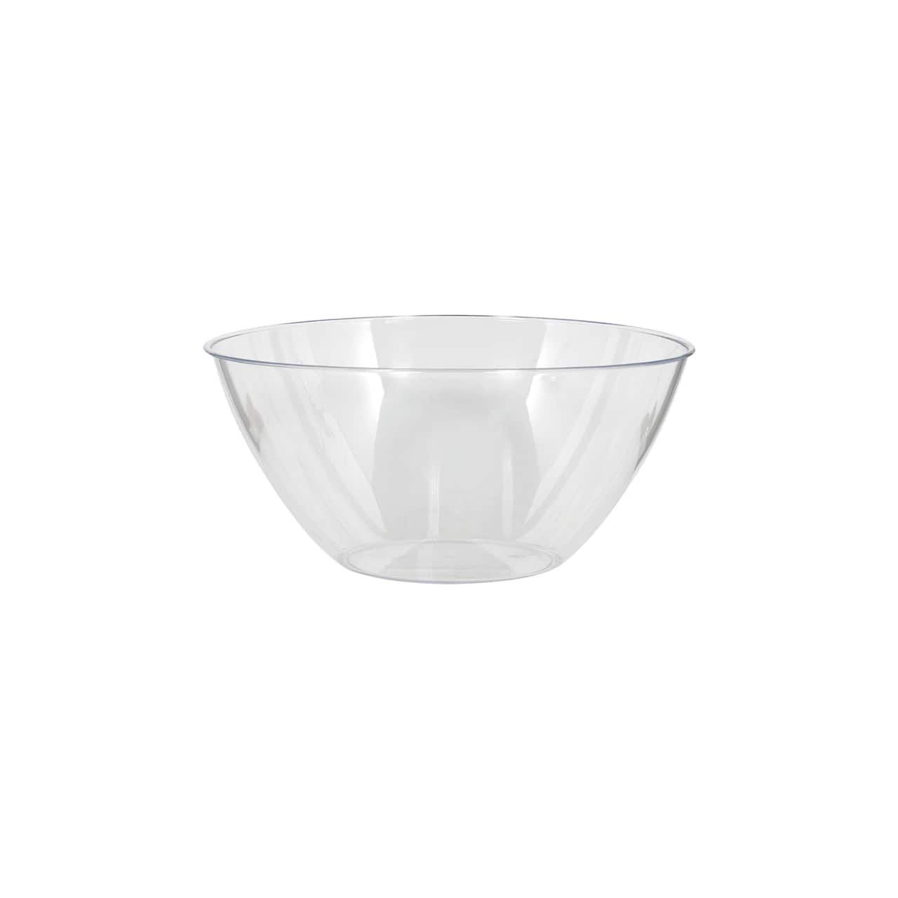 2qt. Clear Plastic Serving Bowl by Celebrate It&#x2122;